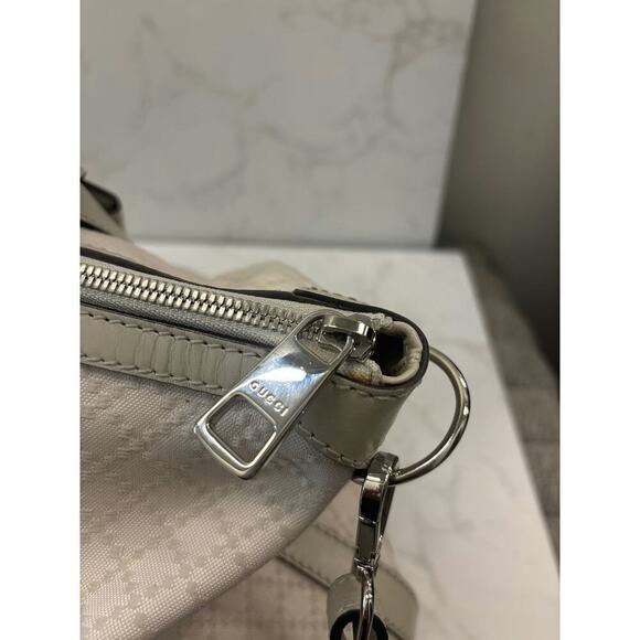 Gucci Handbag in Light Beige Canvas - Good Condition - Picture 6 of 8